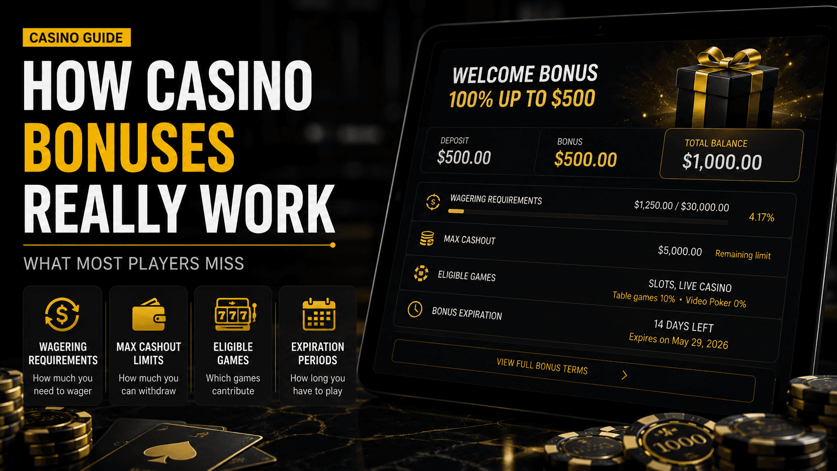 How Casino Bonuses Really Work: What Most Players Miss