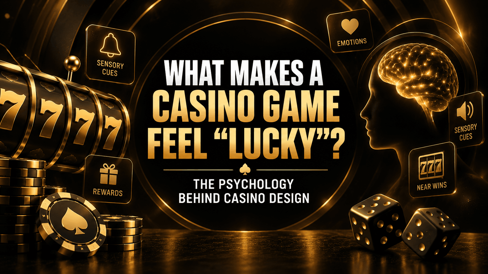 What Makes a Casino Game Feel “Lucky”? The Psychology Behind Casino Design