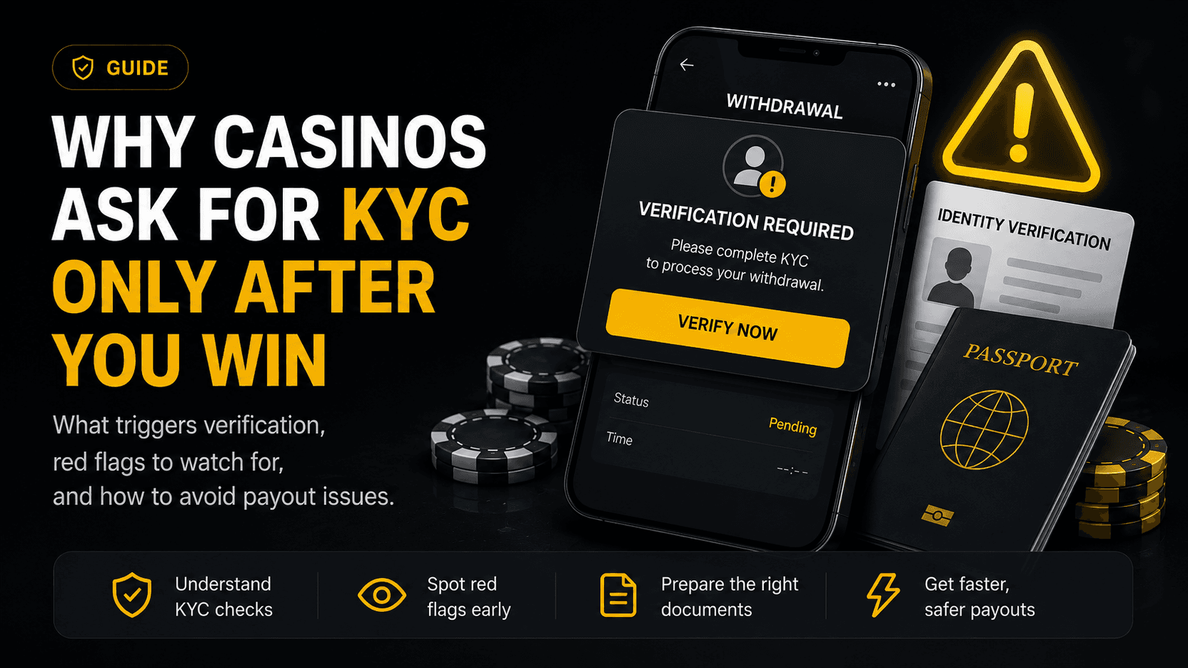 Why Do Casinos Request KYC Only After You Win?