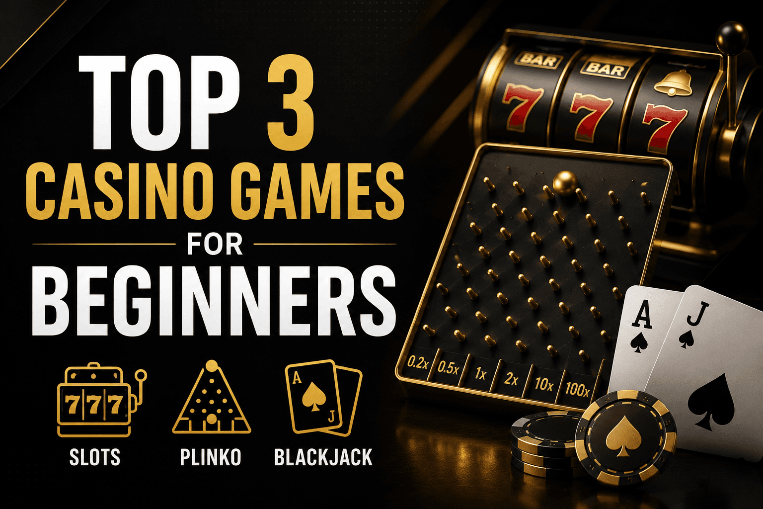 Mejores Juegos de Casino para Principiantes (2026) | Juegos Fáciles para Empezar