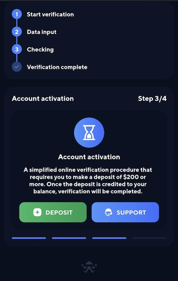 Casino KYC verification process after account security review